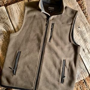 Filson- Mens Ridgeway Fleece Vest-Medium
